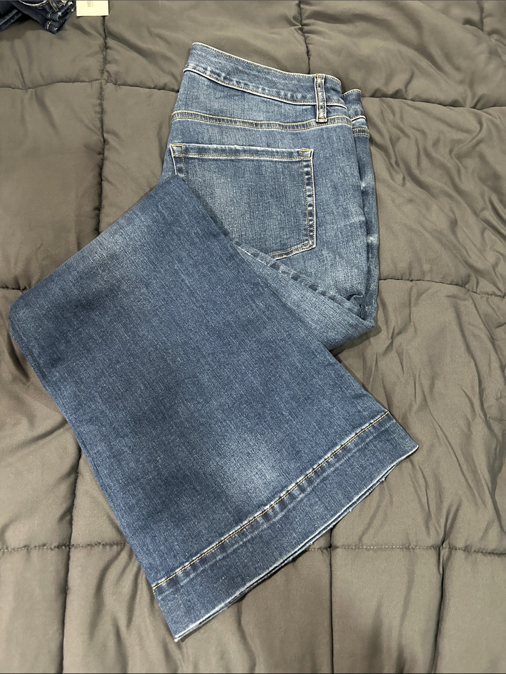 Classic Medium Wash Blue signature fit flare by lane Bryant